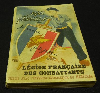 null Almanach français des combattants, 1942