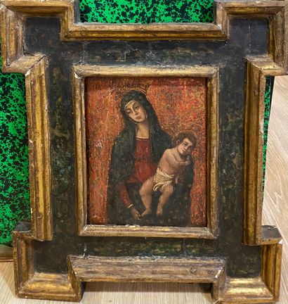 ECOLE ITALIENNE XVIIIème
Vierge à l'enfant
Huile...
