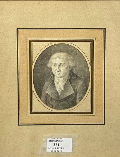 ECOLE FRANCAISE DERNIER QUART XVIIIème
Portrait...