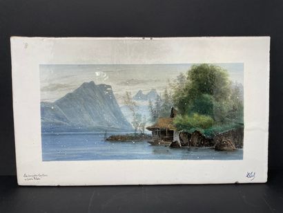 NOEL Gustave (1823-1881)
Lac des quatre cantons,...
