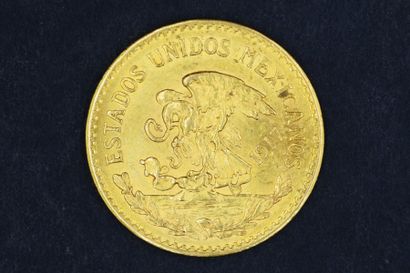 null Une pièce en or de 20 pesos - 1917 -

Poids : 16,60 g.