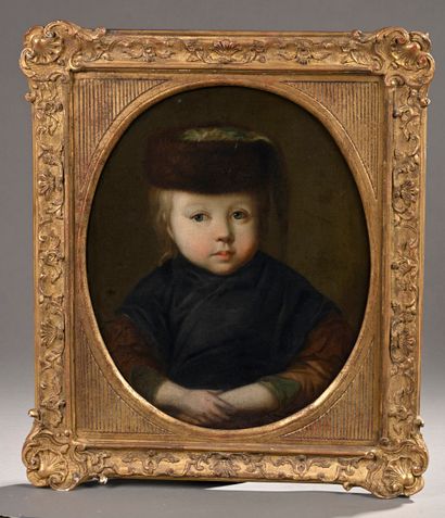 null NATIER, Jean-Marc (dans le goût de) 
1685-1766
Portrait de jeune garçon à la...