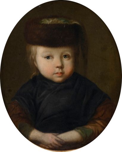 null NATIER, Jean-Marc (dans le goût de) 
1685-1766
Portrait de jeune garçon à la...