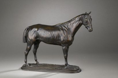 null LENORDEZ Pierre, 1815-1892
Gladiateur
bronze à patine brune (quelques traces...