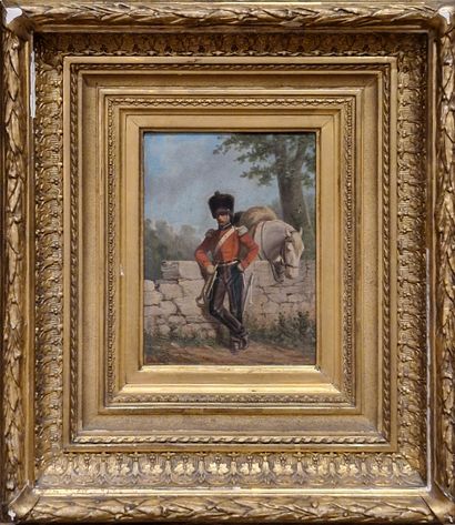 null VAN IMSCHOOT Jules (1821-1884)
Deuxième Régiment des chasseurs à cheval - Tenue...