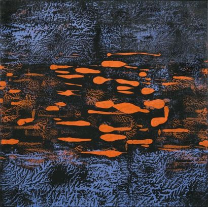 CARON Jean Luc (Né en 1966) Dive Deep, 2008 Peinture sur toile. Signée, datée et...