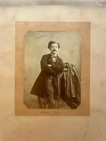 null Ludovic DURAND (1832-1905)
Portrait de A. Dielhy, 1864
Tirage albuminé monté...