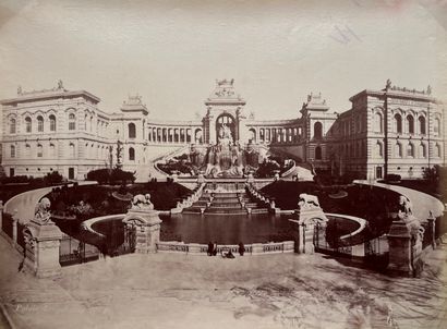 null Marseille
Palais Longchamps, c. 1880 
Tirage albuminé, légende et numéro manuscrit...