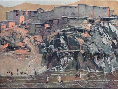 Jacques MAJORELLE Les Kasbahs de l'Atlas, 1930 Album de 30 planches en quadrichromie...