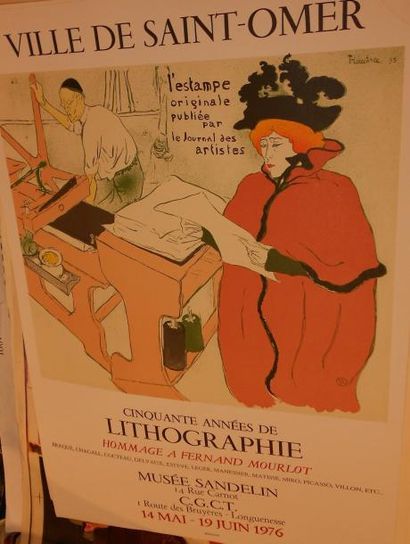 TOULOUSE LAUTREC Henri de, d'apres, TOULOUSE LAUTREC Henri de, d'après,
Sujets divers
Lot...