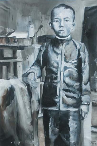 Etienne CAIL Child, 2012 Acrylique sur toile, signée et datée en bas à droite, 150...