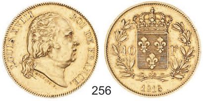 null LOUIS XVIII (1815- 1824). 40 francs 1816. Sans atelier ni différent (type G...