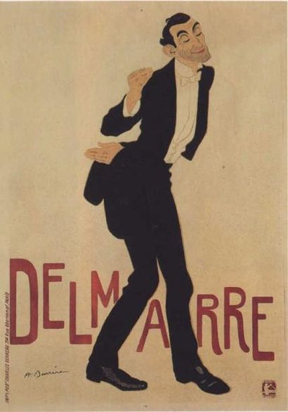 null BARRERE Adrien Delmarre 1908 non entoilée 100/x 140/cm