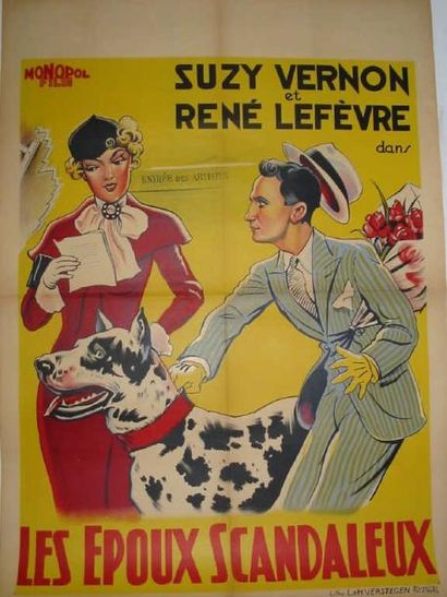 null Cinema français 18 affiches non entoilées: les femmes menent le jeu 60/x 80/cm...