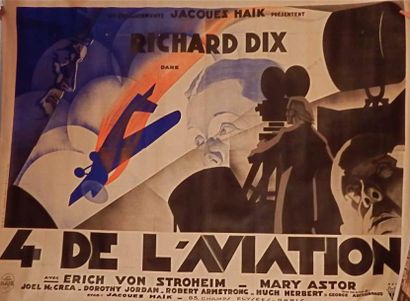 null 4 De l'aviation réal. G.Archainbaud 1932 avec Richard Dix E.Van Stroheim 320/x...