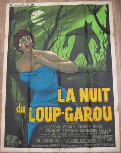 G.NOEL La Nuit du Loup Garou. The Curse of the Werewolf. 1961, réalisateur Terence...