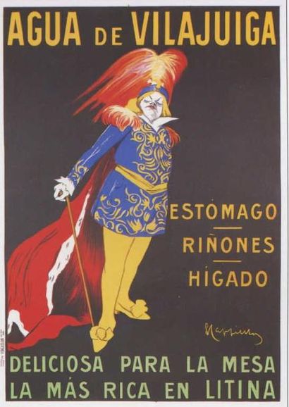 CAPIELLO Leonetto AGUA DE VILAJUIGA 1912 non entoilée 98 x 139 cm
