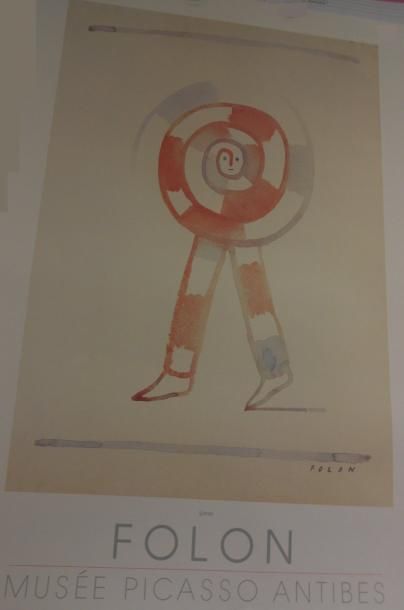 FOLON Jean-Michel d'après Spirale Musée Picasso Antibes, Nouvelles Images Editeurs...