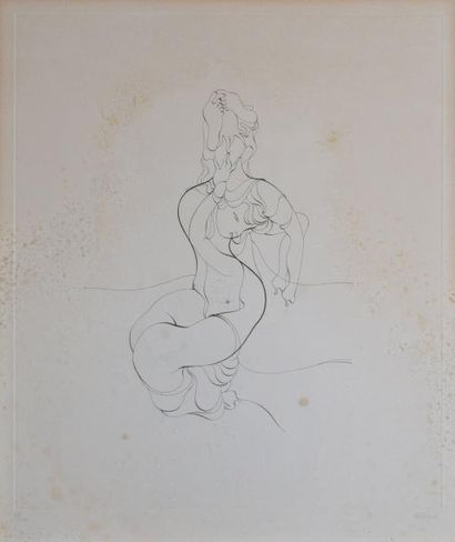 BELLMER Hans, 1902-1975 Anatomie de l'image, 1967 Eau-forte en noir (rousseurs et...