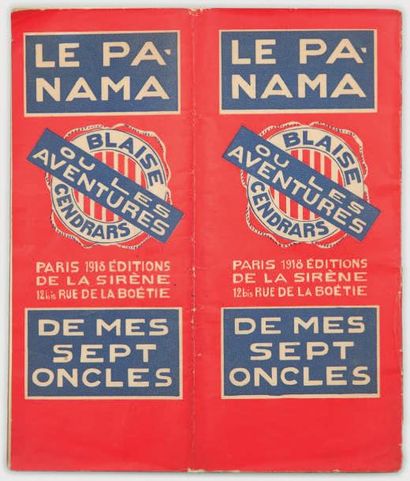 CENDRARS (Blaise) Le Panama ou les Aventures de mes Sept Oncles. Poème. Paris, Éditions...