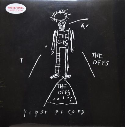 D'après Jean-Michel BASQUIAT The Offs - First record, 1984 Disque 33 tours dans une...