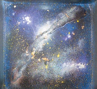 PEPERE L'ARTISTE, SAGET Hervé dit, né en 1969 Galaxie miraculeuse, 2012 Peinture...
