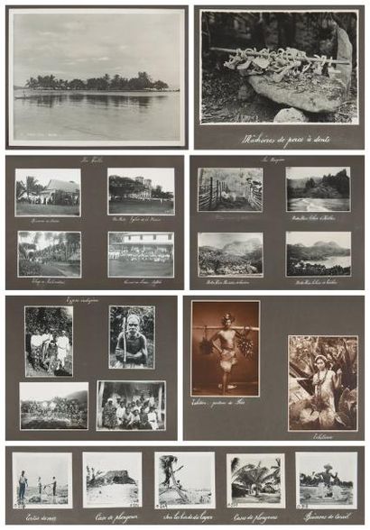 null Album réalisé pour l'Exposition Coloniale de 1931 comprenant plus de 350 photographies...