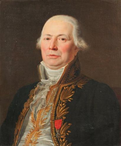 TARDIEU Jean Charles, dit Tardieu - Cochin (Paris 1765-1830) Portrait de Louis Nicolas...