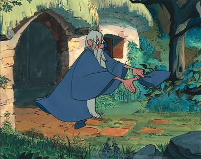 null MERLIN L'ENCHANTEUR (The Sword in the Stone) Studio Walt Disney 1963. Cellulo...
