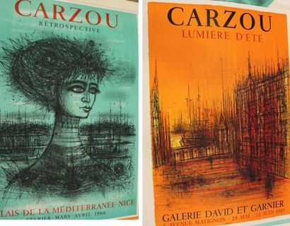 CARZOU Jean, 1907-2000 Palais de la méditerranée Nice, 1966 - Galerie David et Garnier,...