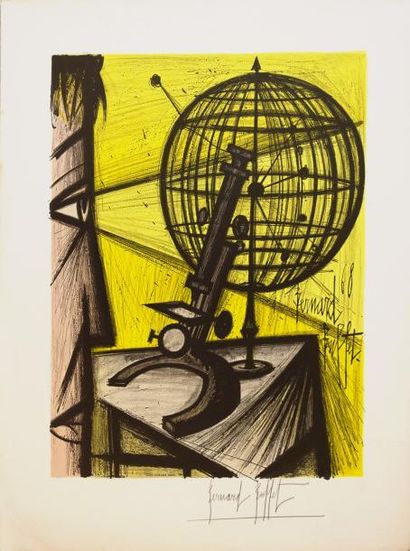 Bernard BUFFET (1928-1999) Lithographie signée en bas à droite - 76 X 56 cm