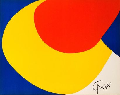 Alexander CALDER (1898-1976) Lithographies signées dans la planche - 50, 5 x 66 ...