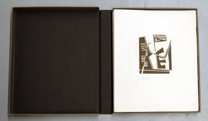 Jean LEPPIEN (1910-1991) Coffret "Vers un Midi". Texte original de Gilles Plazy illustré...