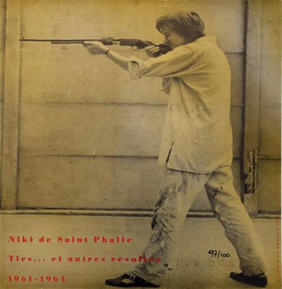 Niki de Saint Phalle (1930-2002) Affiche. Edition limitée. Numérotée 97/100 et signée...