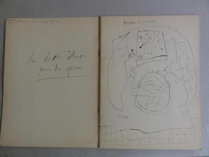 Pablo Picasso (1881-1973) "Le Désir attrapé par la Queue". Paris, circa 1944. Cahier...