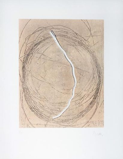 FRANCOIS FIEDLER (1921-2001) Lithographie signée et numérotée 5/150 - 77, 5 x 60,...