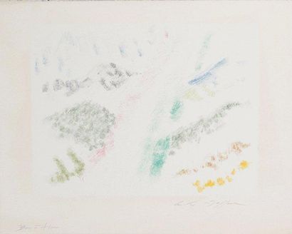 André MASSON (1896-1987) Lithographie signée et justifiée BAT - 32 x 40 cm