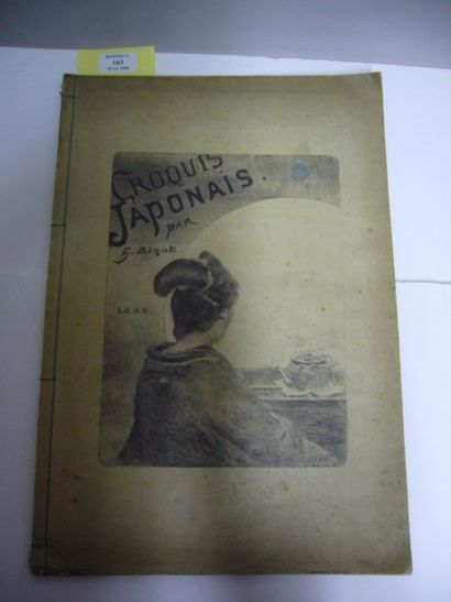 null Georges Ferdinand BIGOT. Croquis japonais par Georges Bigot. 1886. Suite des...