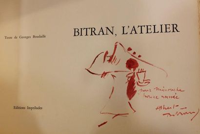 BOUDAILLE Georges, XXe siècle L'atelier, 1964 Illustrations de Albert Bitran, avec...