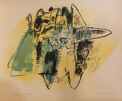 BOUDAILLE Georges, XXe siècle L'atelier, 1964 Illustrations de Albert Bitran, avec...