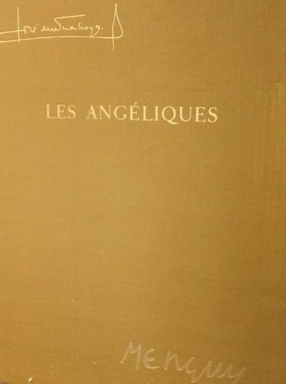 MENGUY Frédéric, DE VILALLONGA José Luis Les angéliques Suite de quinze lithographies,...