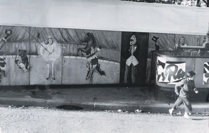 IZIS (Israëlis Bidermanas, dit) 1911-1980 Cirque, ca.1950 Tirage argentique d'époque,...