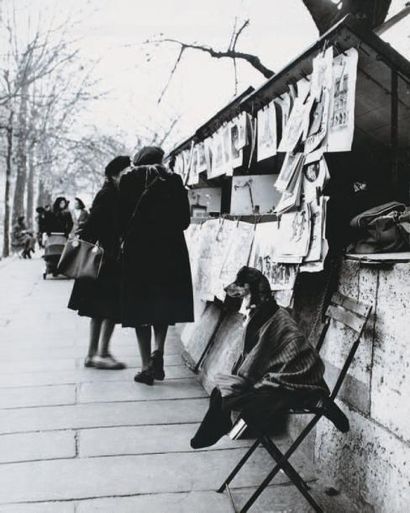 IZIS (Israëlis Bidermanas, dit) 1911-1980 Quai de Montebello, Paris, ca. 1960 Tirage...
