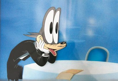 null Uncle Tom's Cabana - Tex Avery Studio MGM, 1947. Cellulo publicitaire. Sur un...