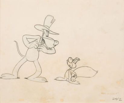 null The Screwy Truant - Tex Avery Studio MGM, 1945. Dessin d'animation original...