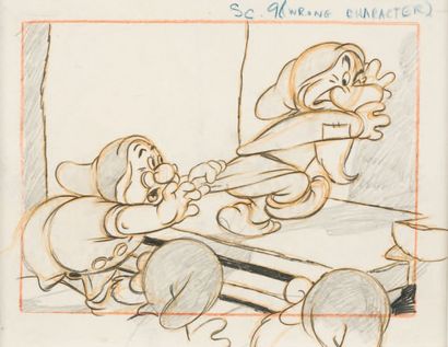 null Blanche-Neige et les sept Nains Snow White and the Seven Dwarfs Studio Disney,...