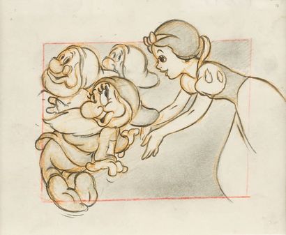 null Blanche-Neige et les sept Nains Snow White and the Seven Dwarfs Studio Disney,...