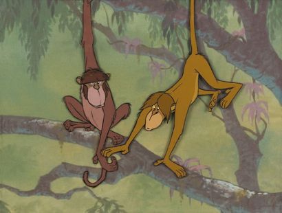 null Le Livre de la jungle The Jungle Book Studio Disney, 1967. Cellulos originaux....