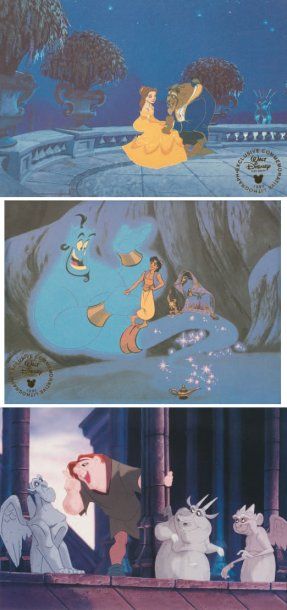 null La belle et la Bête Studio Disney, 1991. Le bossu de Notre-Dame Studio Disney,...