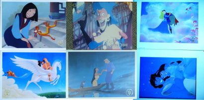 null Lot de "Disney Commemorative Lithograph ". Lots d'impressions en édition limitée...